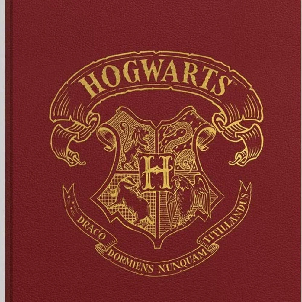 Harry Potter Hogwarts Crest Journal and Stickers - Wizarding World Gifts